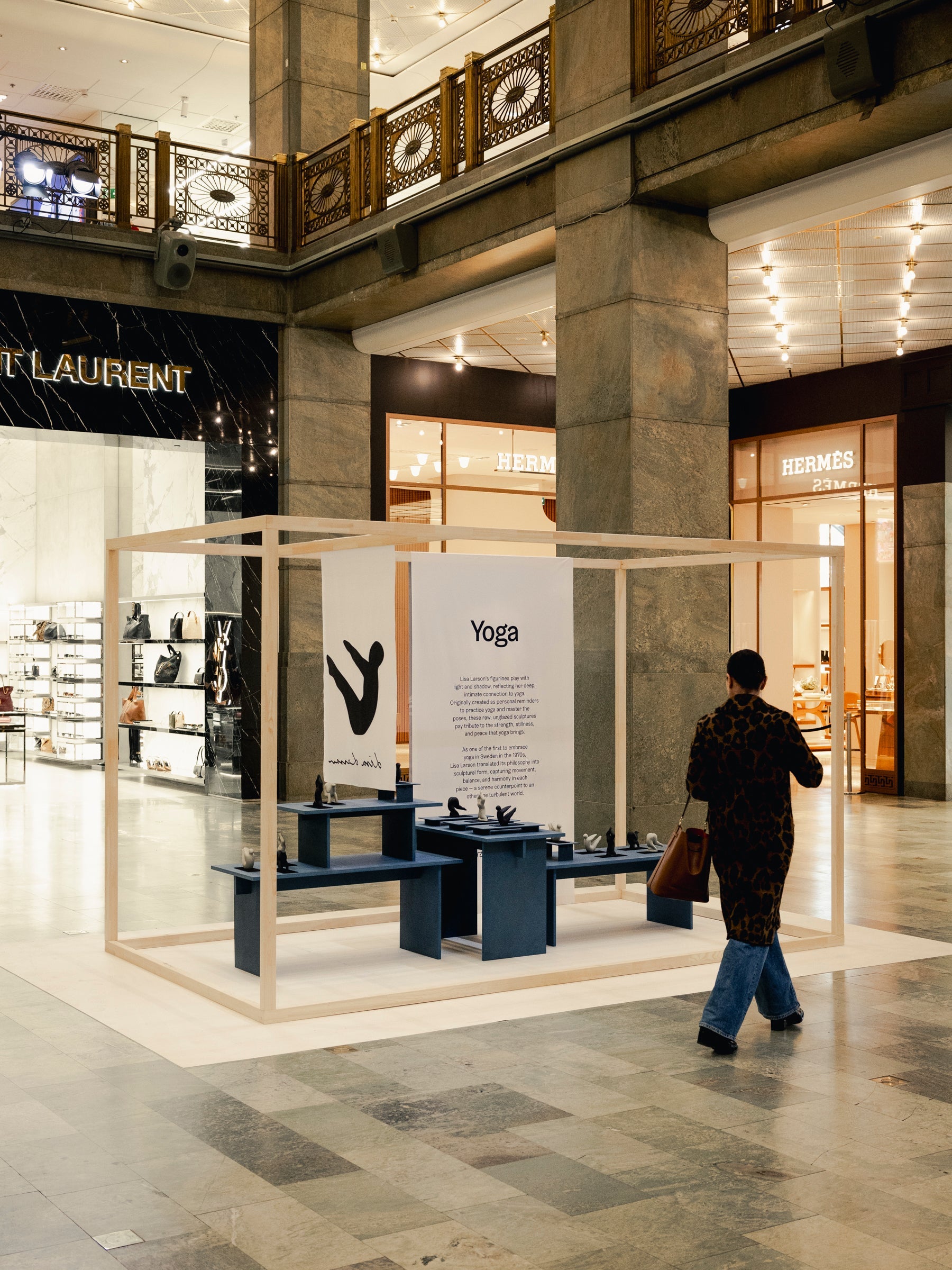 A Landmark Launch at NK – Introducing Yoga by Lisa Larson – Design