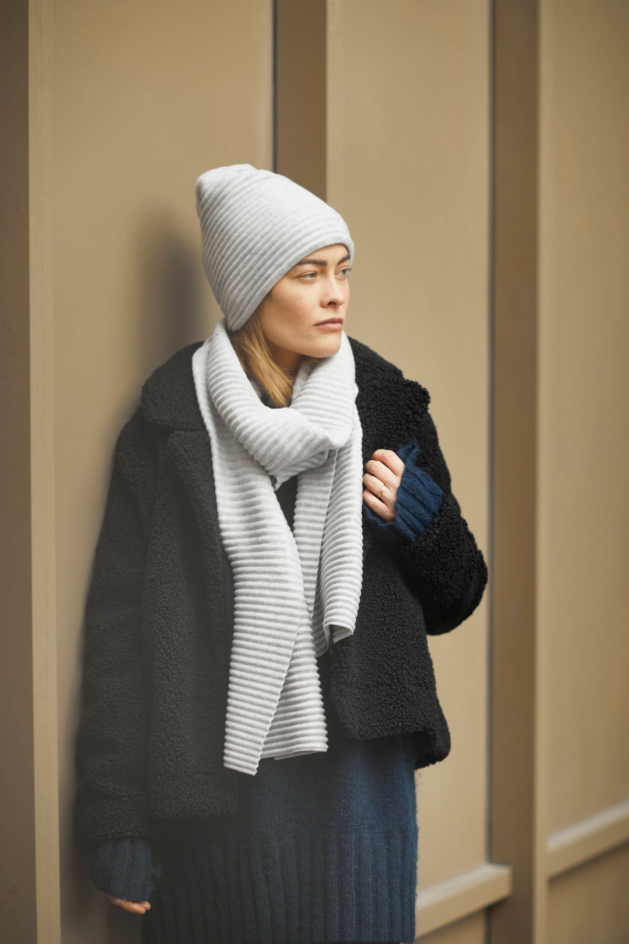 Pleece Long Scarf and Beanie