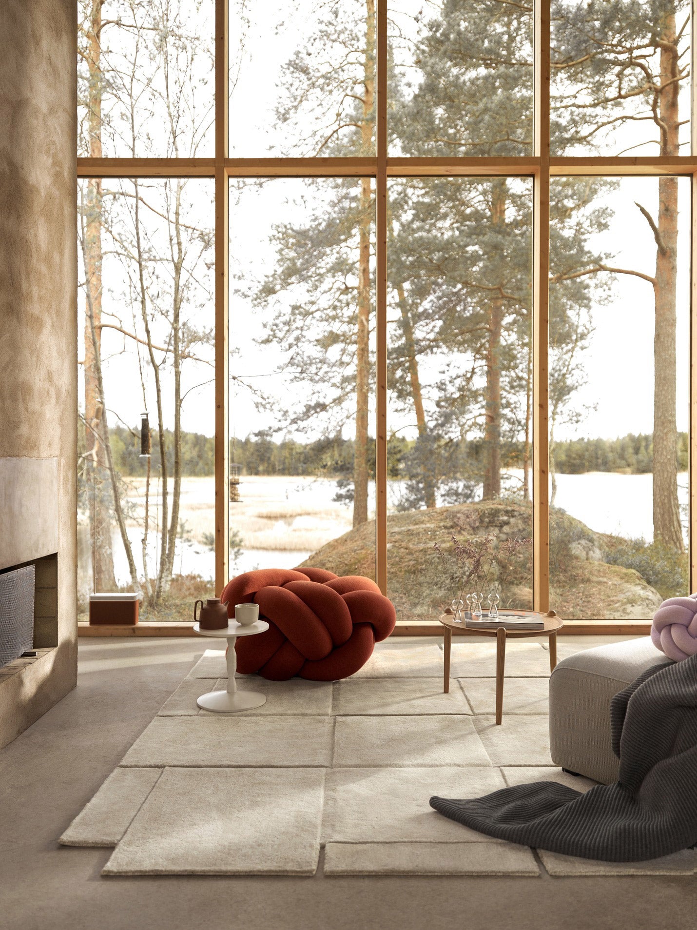 Knot Cushion Pouf