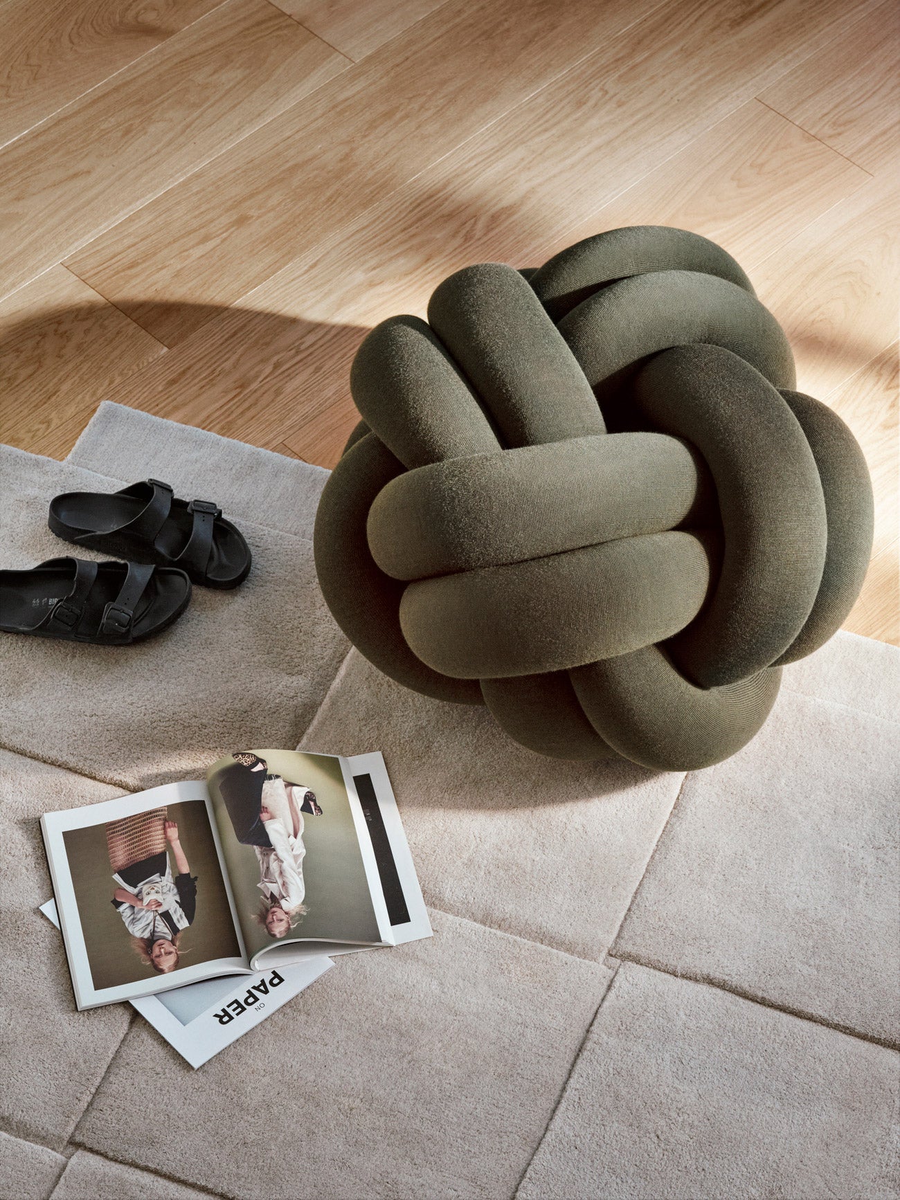 Knot Cushion Pouf