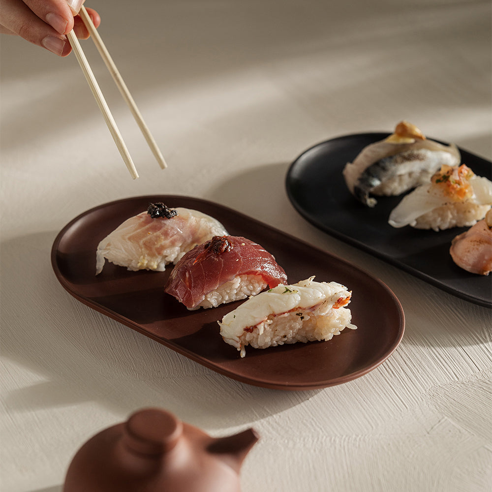 Sand Secrets Oval Plate