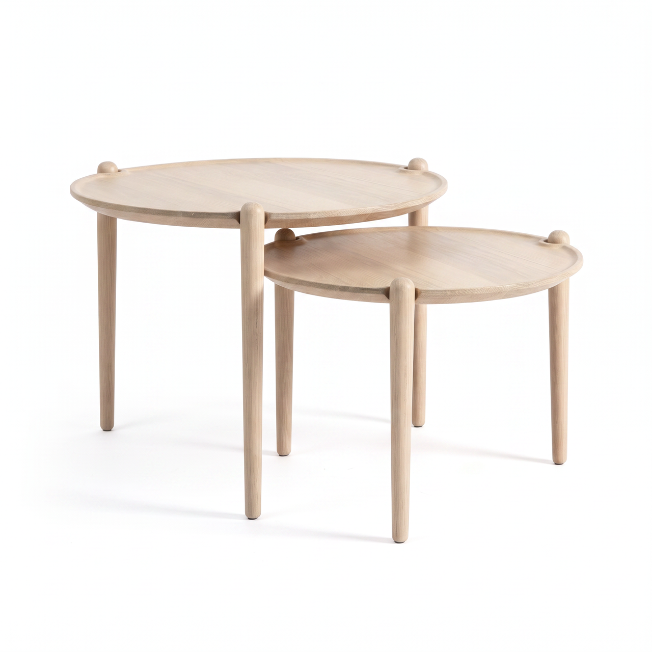 Aria Table Set – Light Oak