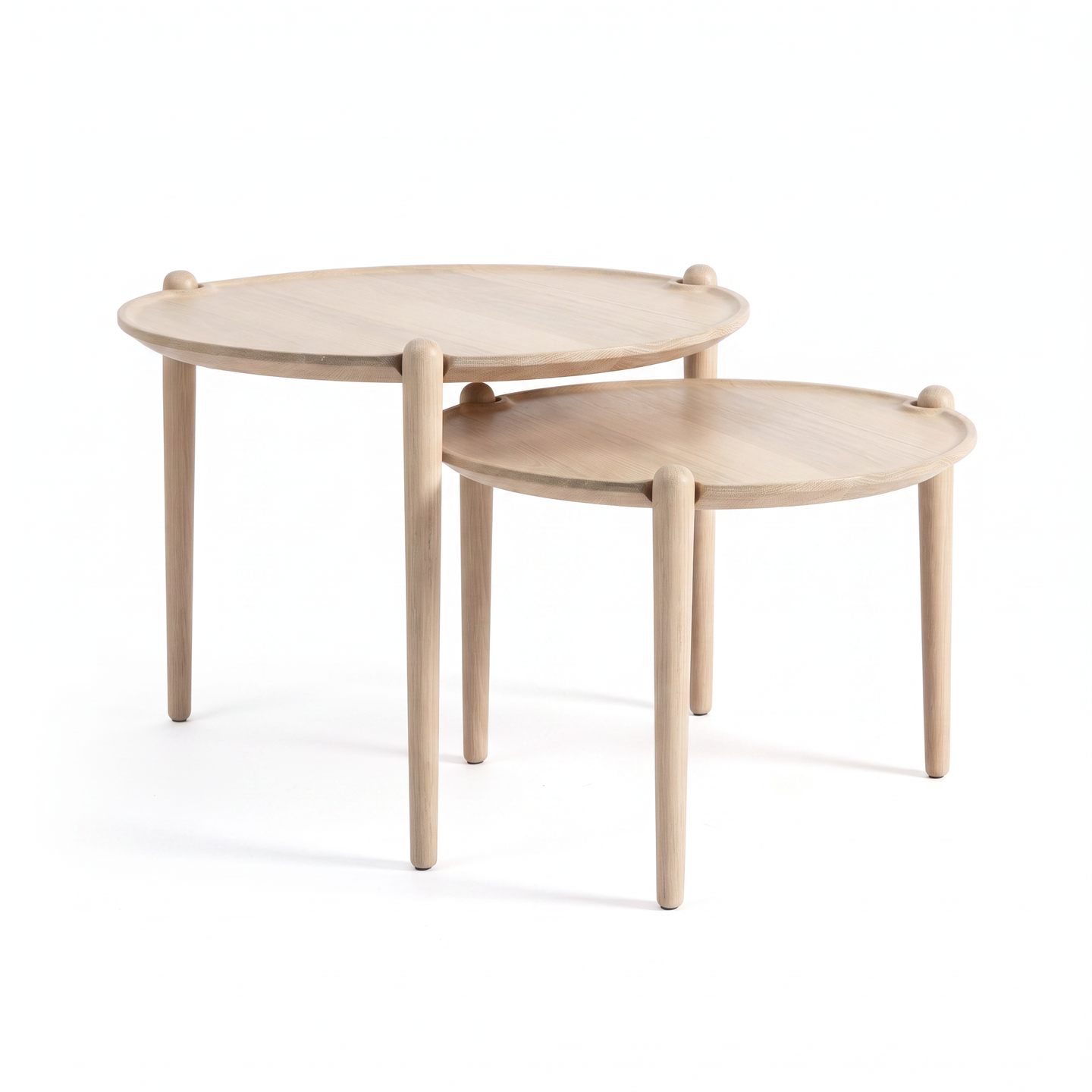 Aria Table Set – Light Oak