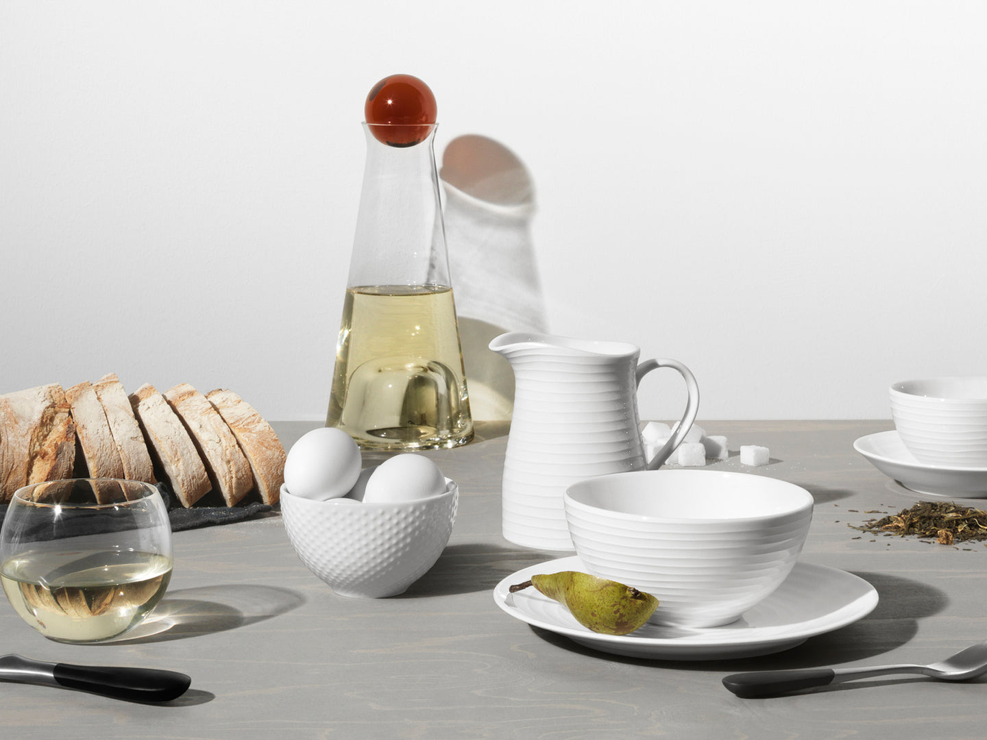 Blond Soup Bowl
