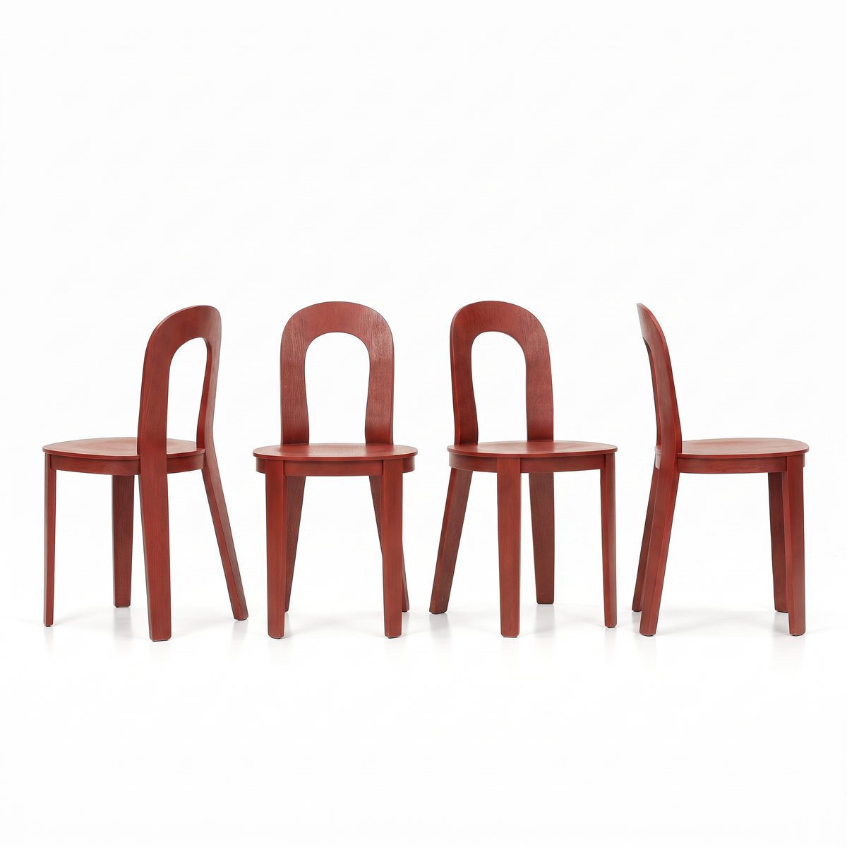 Olivia Chair Red Set of 4