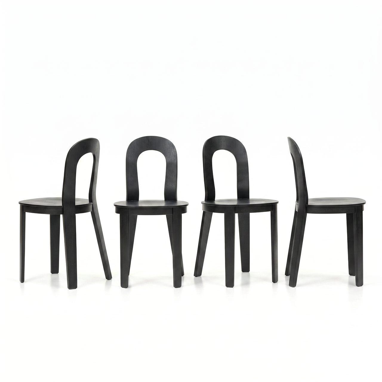 Olivia Chair Black Set of 4