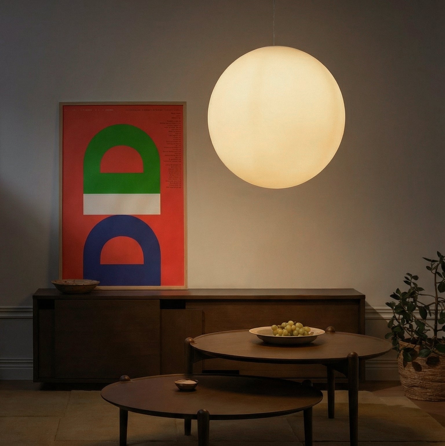 Luna Lamp (glass) – Design House Stockholm