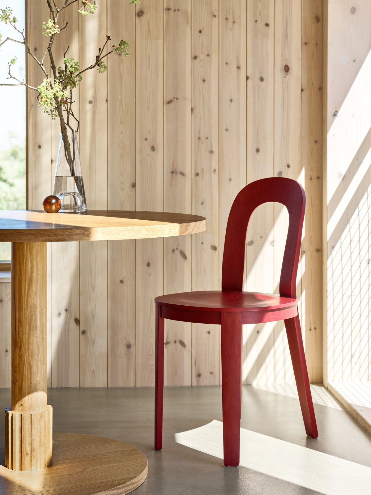 Olivia Chair Red Set of 4