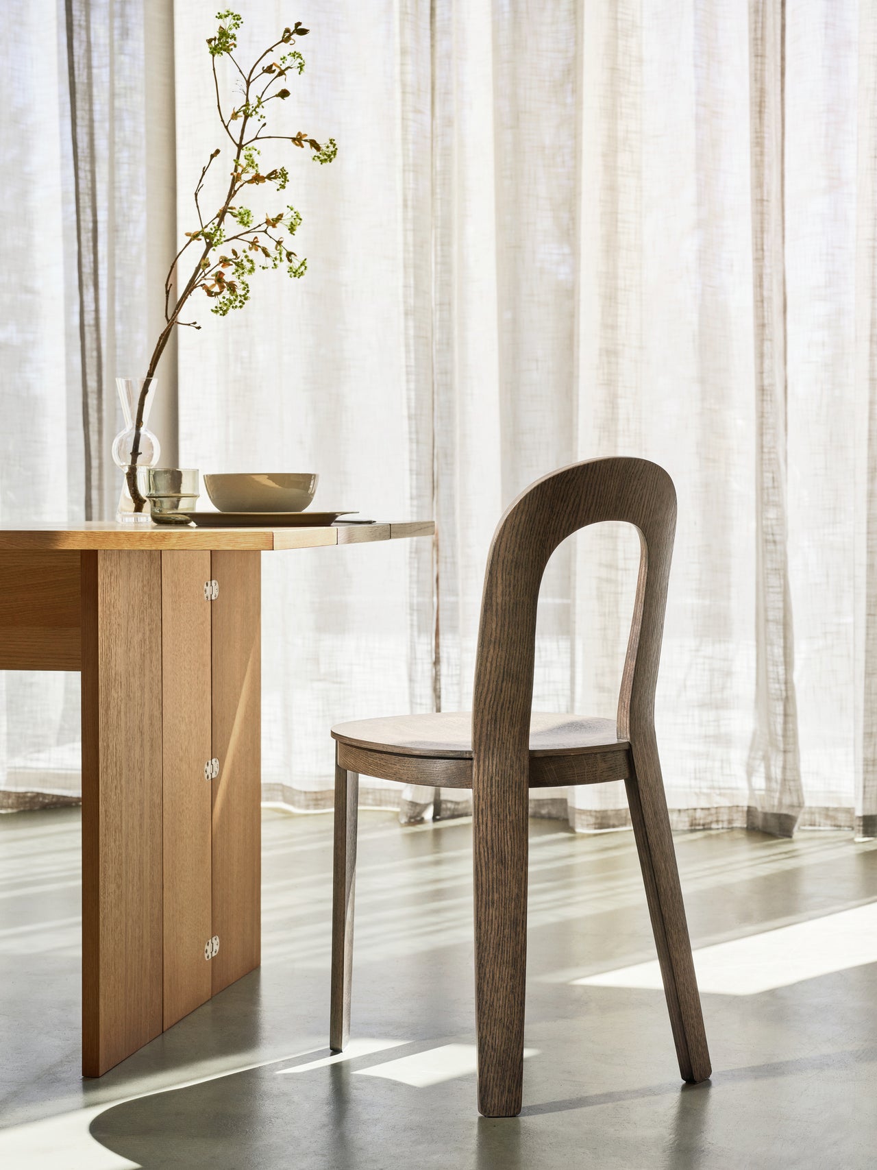 Olivia Chair Dark Oak Set of 4